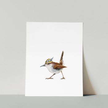 Bewick’s Wren Print