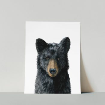 Black Bear Print