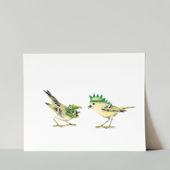 Kinglets Print