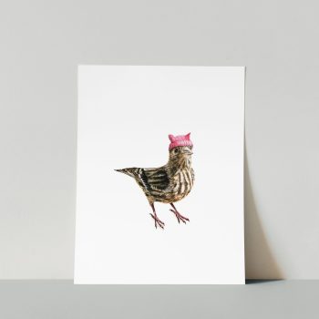 Pussyhat Siskin Print