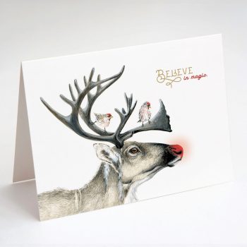 Holiday card: Believe in Magic