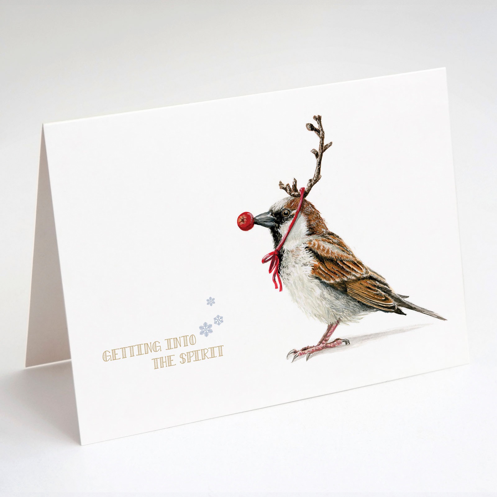 Holiday Card: Getting into the Spirit