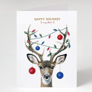 Holiday Card: Happy Holidays My Deer