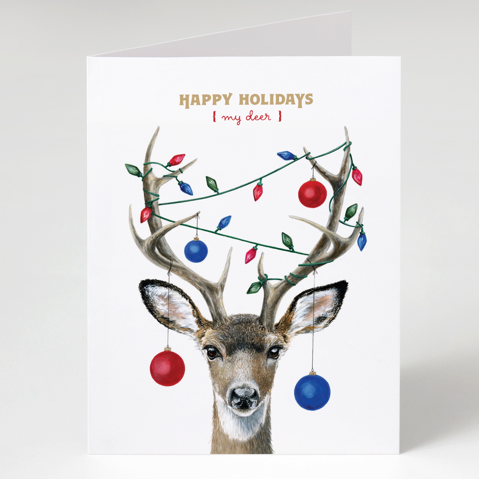 Holiday Card: Happy Holidays My Deer