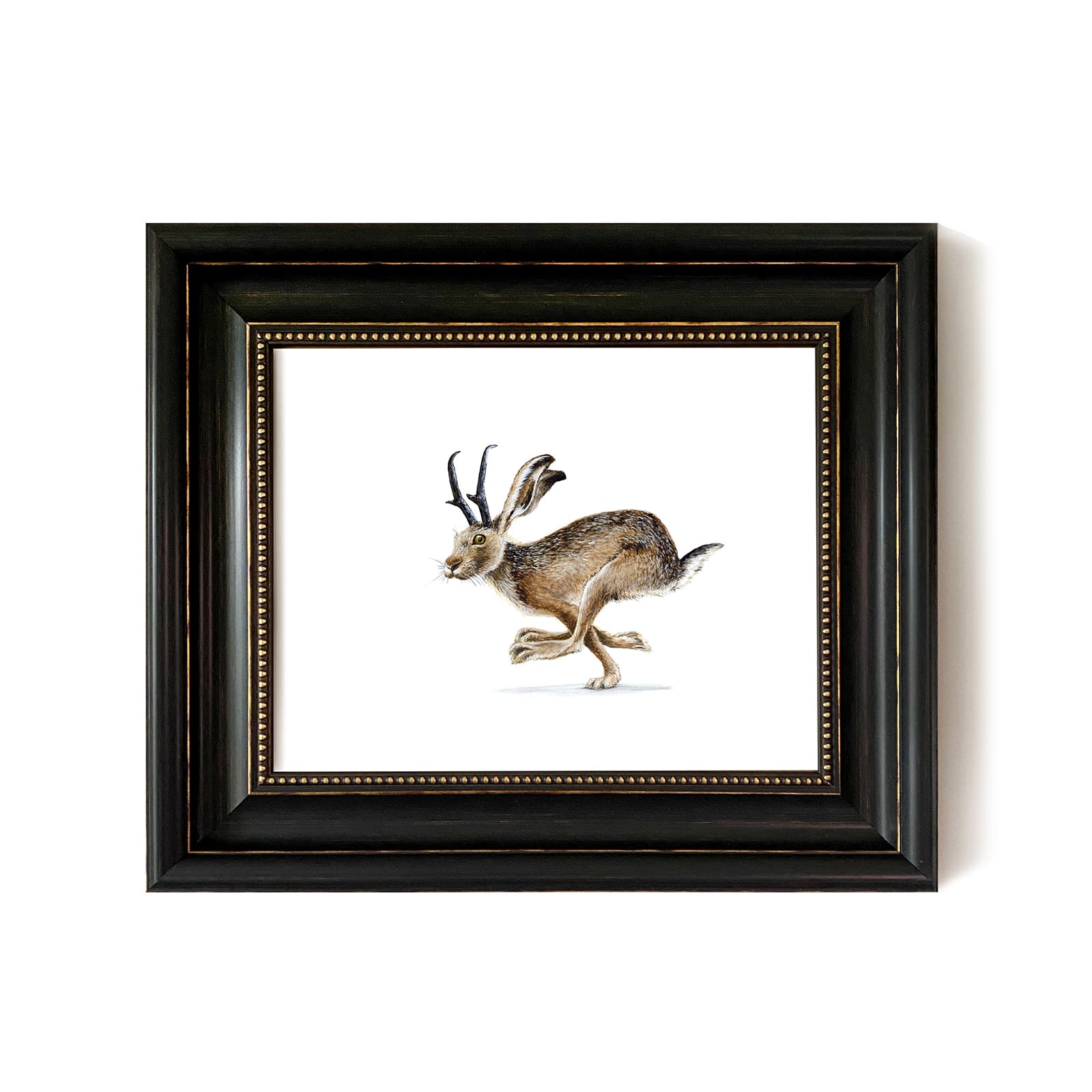 Jackalope 2 - Original Artwork Framed