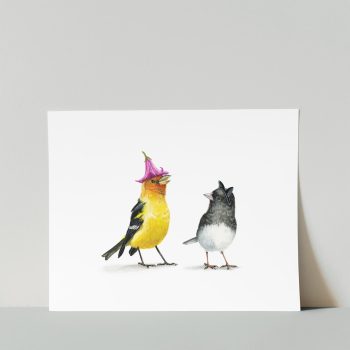 Tanager & Junco Print