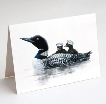 Loon Greeting Card