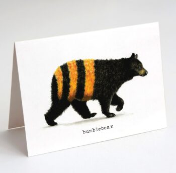 Bumblebear note card