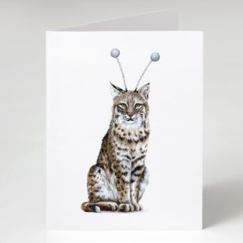 Thingamabobcat note card